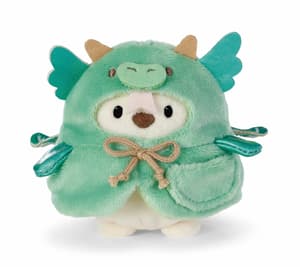 Eisbär Snono - mymochi - Plüsch (mit Flamme u. Drachenkostüm in Geschenkbox) (8cm)  (1)