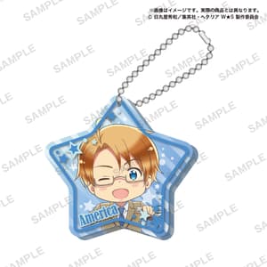 Random Selection - Hetalia World Stars - Jewel Acrylic Key Chain - Gashapon - Bushiroad Creative - 11