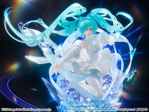 Hatsune Miku - Crystal Dress - Shibuya Scramble Figure - CyberZ / eStream - 9