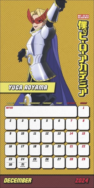 My Hero Academia Broschurkalender 2024 (1)