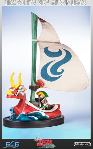 Link auf dem Roten Leuenkönig – First 4 Figures Statue - 15