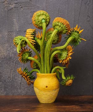 figma Sunflowers by Van Gogh - 6