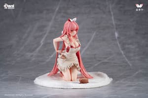White Rabbit Rosu - Apron - AniMester - 3