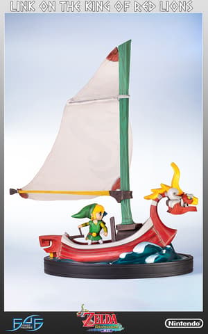 Link auf dem Roten Leuenkönig – First 4 Figures Statue - 9
