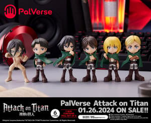 Attack on Titan Set - Bushiroad Creative (6 Figuren) (18)