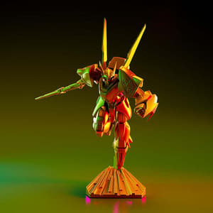 PLAMAX MF-73 minimum factory Layzner & Zakaal: SPT Color Ver. - 5
