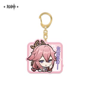 Yae Miko (Chibi Stamp Series) - Genshin Impact - Acrylanhänger - miHoYo (1)