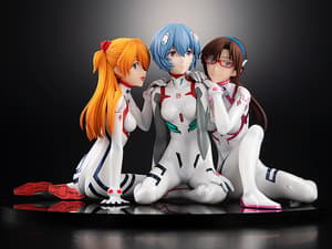 Asuka, Rei and Mari - Newtype Cover - KD Colle - Kadokawa - 6