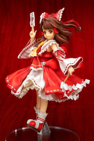 Reimu Hakurei - Touhou Kourindou - Ques Q - 3