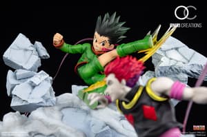 Gon vs Hisoka - Battle at the Heavens Arena - Oniri Creations Statue - 13