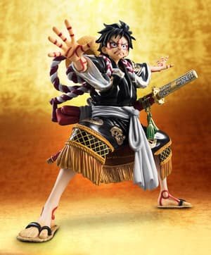 Monkey D. Ruffy - Portrait of Pirates Kabuki Edition - Black Version - 4