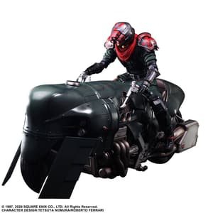 Shinra Elite Security Officer and Bike - Final Fantasy VII Remake Play Arts Kai - Square Enix - 3