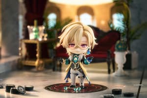 Honkai: Star Rail – Nendoroid 2540 Aventurine (10 cm) Action Figure - 9