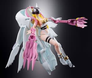 Tailmon digivolving to Angewomon - Digivolving Spirits 04 - 3