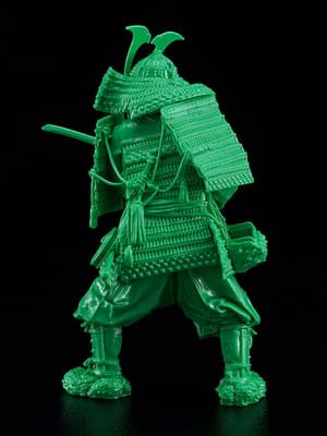PLAMAX 1/12 Kamakura Period Armored Warrior: Green Color Edition - 3