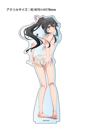 Yukino Yukinoshita - My Teen Romantic Comedy SNAFU Climax - Acrylaufsteller (Seaside Bikini Version) - Matsumoto Shoji (1)
