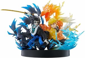 Demon Slayer: Kimetsu no Yaiba PVC Statue Zenitsu Agatsuma & Kaigaku 15 cm     (19)