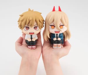 Denji & Power Limited Set - Chainsaw Man Look Up - Megahouse (2)