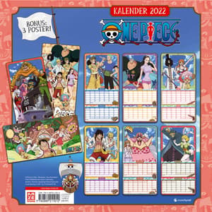 One Piece - Kaze- Wandkalender 2022 - 2
