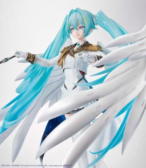 Hatsune Miku x Wing Gundam Zero EW - Gundam Anniversary Project - Lucrea - Megahouse - 7