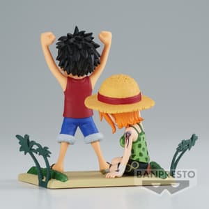 Monkey D. Ruffy & Nami - One Piece - WCF Log Stories - Banpresto (1)
