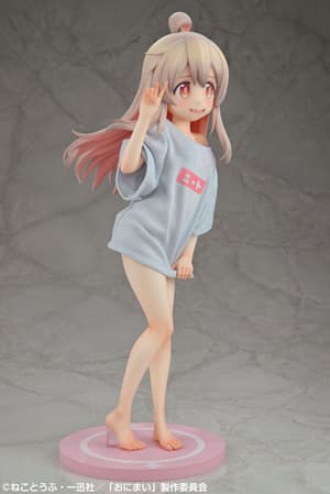 Mahiro Oyama NEET T-Shirt Version – 1/4 Scale PVC Statue (40 cm) | Onimai: I'm Now Your Sister! - 1