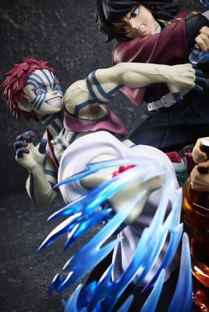 Tanjiro Kamado & Giyu Tomioka vs Akaza - Aniplex - 8