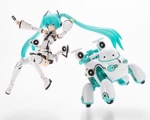 Hatsune Miku (Maruttoys) & Tamotu (Miku Ver.) - Frame Arms Girl Model Kit - Kotobukiya - 17