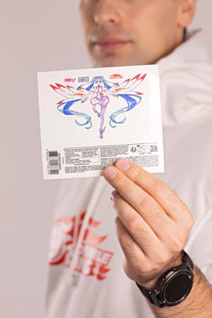 RACING MIKU SPA 2025 Ver. Character Die-cut Sticker - 2