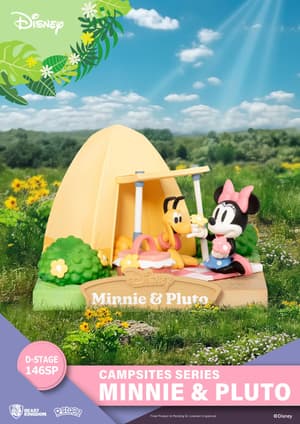 Minnie Mouse & Pluto - Special Edition - Disney Campsite Series - D-Stage Diorama - Beast Kingdom Toys (1)