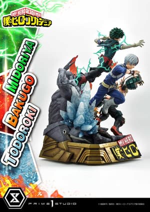 Midoriya, Bakugo & Todoroki - Ultra Premium Masterline Statue (Prime 1 Studio) - 6