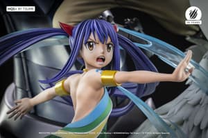 Gajeel und Wendy - Tsume HQS+ Fairy Tail 1/4 Resin-Statue - 1