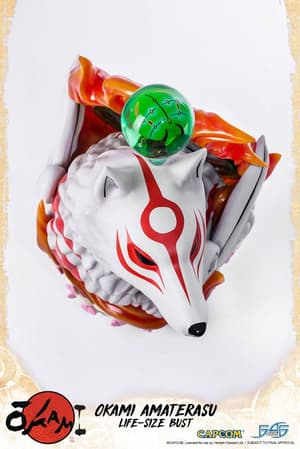 Amaterasu 1/1 Life-Size Bust – Okami – First 4 Figures - 12