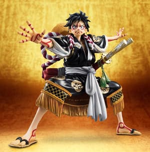 Monkey D. Ruffy - Portrait of Pirates Kabuki Edition - Black Version - 3