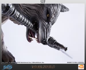 Sif, der Große Grauwolf – Dark Souls Statue 1/4 von First 4 Figures - 8