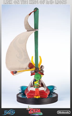 Link auf dem Roten Leuenkönig – First 4 Figures Statue - 14