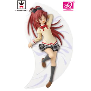 Kyouko Sakura - school uniform - open eyes - relax time - 1