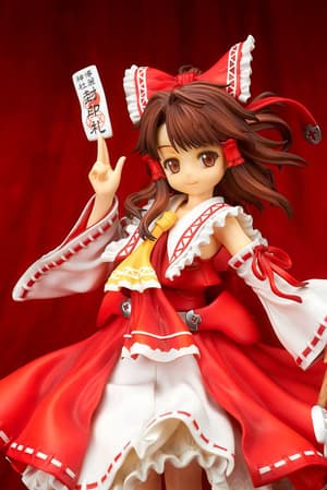 Reimu Hakurei - Touhou Kourindou - Ques Q - 2