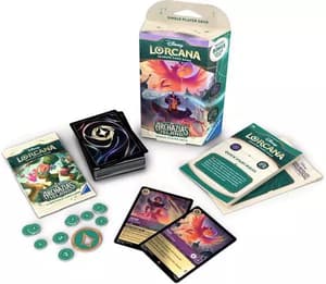 Lorcana - Disney Lorcana 7: Archazia's Island - Amethyst and Steel - Starter Deck (Englisch) (1)