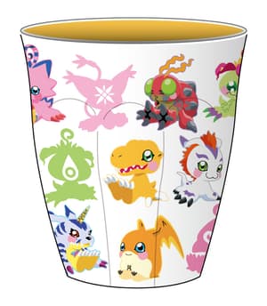 Digimon - Melamin Becher - Rookie Digimon  - 1