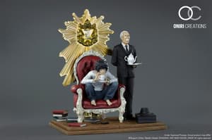 L & Watari – Death Note Diorama Statue von Oniri Creations - 2
