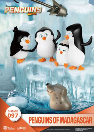 Skipper, Kowalski, Private and Rico - Penguins of Madagascar D-Stage - Beast Kingdom Toys - 4