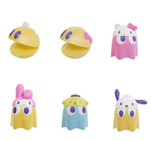 Set - Pac-Man x Sanrio - Chibi Collect - Megahouse (1)