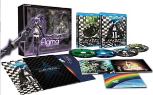figma SP-041 insane Black Rock Shooter in der Ultra-Limited-Figma-Edition mit der TV Serie auf DVD - 1
