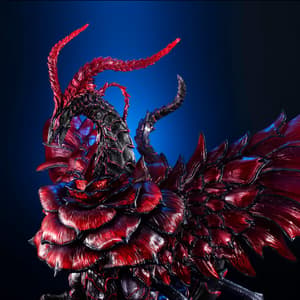 Schwarzer Rosendrache - Art Works Monsters - Megahouse (1)