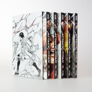 Attack On Titan – Band 01–05 mit Schuber - 3