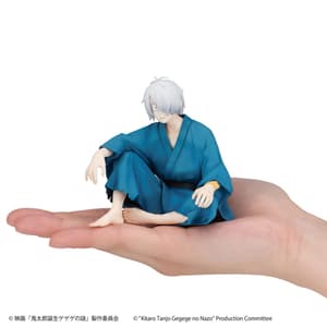 Birth of Kitaro: The Mystery of GeGeGe G.E.M. PVC Statue Kitaro´s Dad Palm Size 9 cm (2)