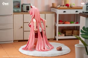 White Rabbit Rosu - Apron - AniMester - 18