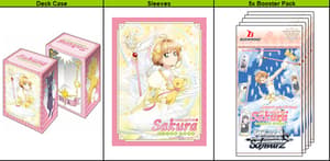 Weiss Schwarz Booster - Card Captor Sakura Clear Card Supply Set - 1