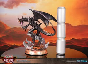 Rotäugiger schwarzer Drache - Schwarze Edition - First 4 Figures Yu-Gi-Oh! PVC Figur (22)